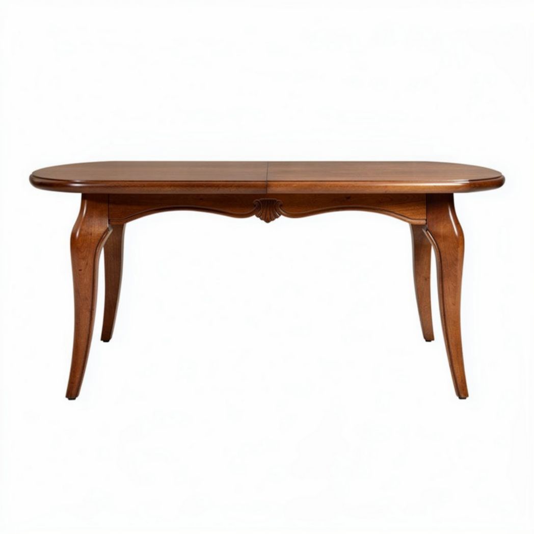 Mesa retangular de madeira em tom natural 150 x 90 x 75cm ideal para sala de jantar